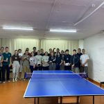 Турнир по настольному теннису в общежитии техникума
